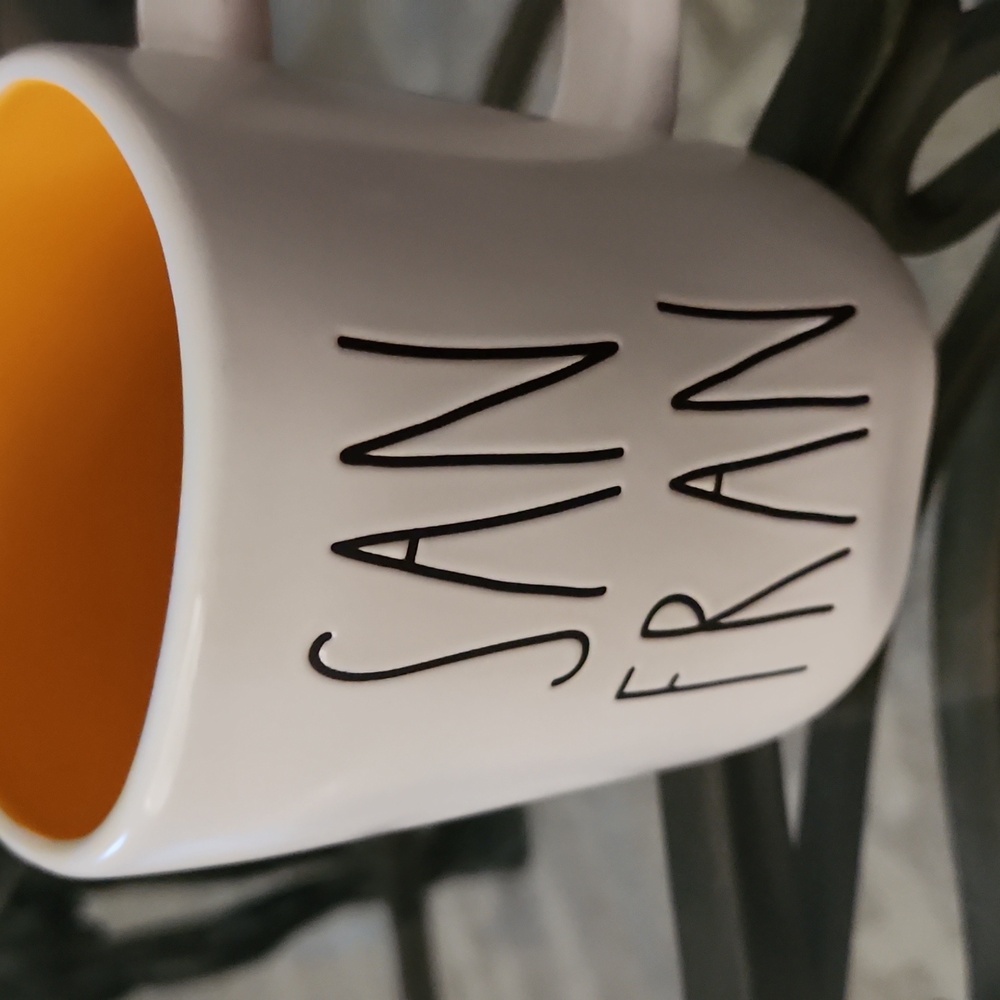 Rae Dunn San Fran 2-sided mug
